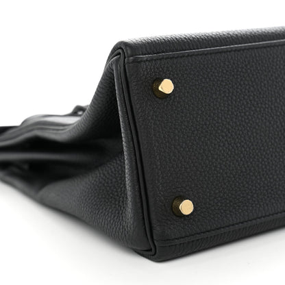 Togo Kelly Retourne 32 Black