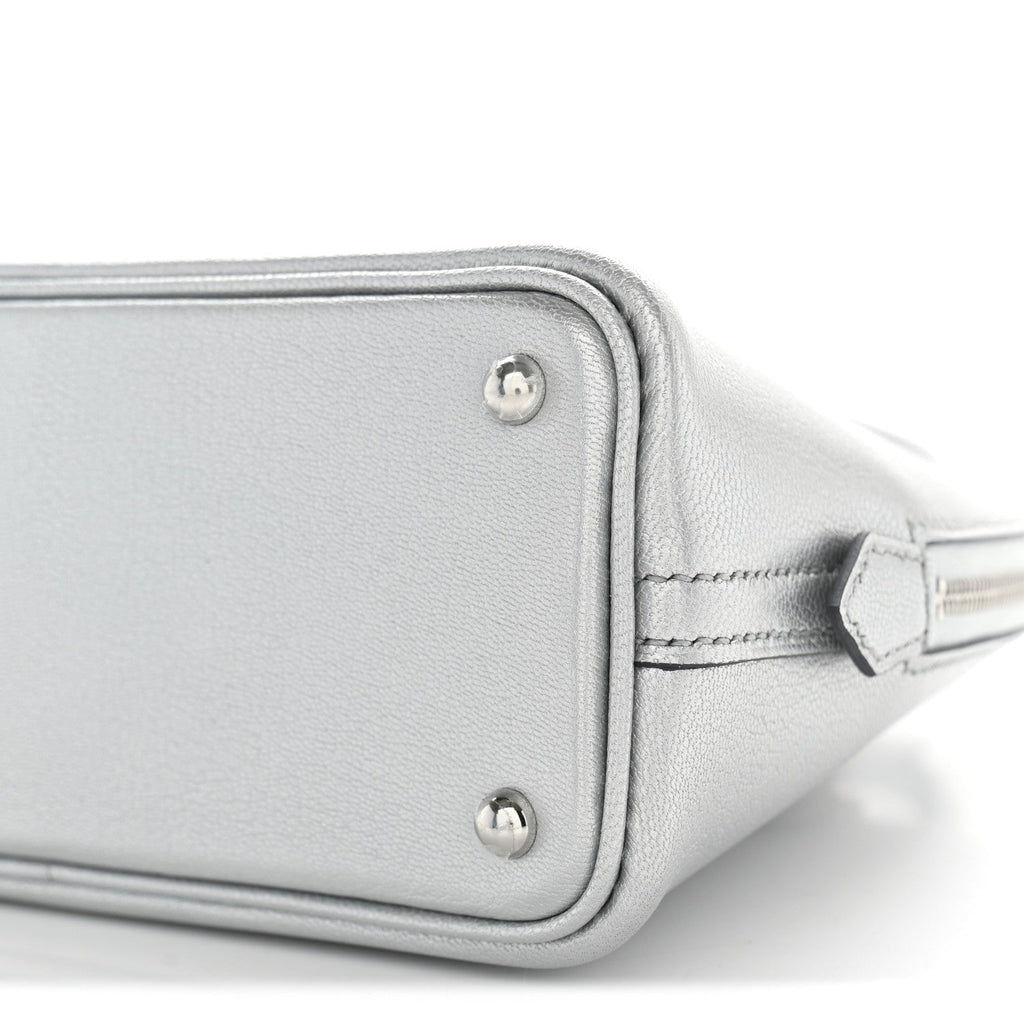 Metallic Chevre Chamkilight Mini 1923 Bolide Argent