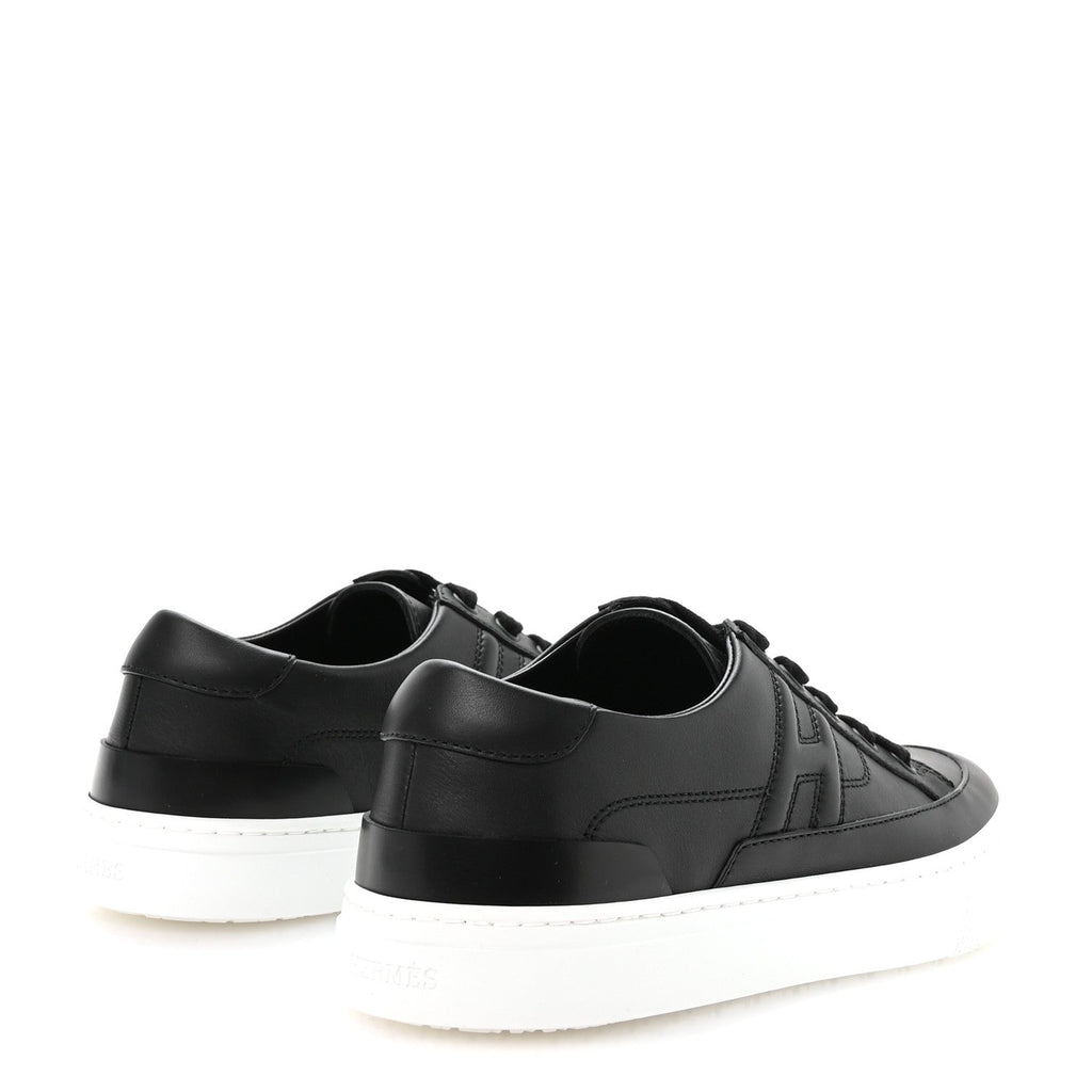Calfskin Deep Sneakers 36 Black