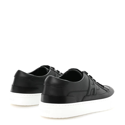 Calfskin Deep Sneakers 36 Black