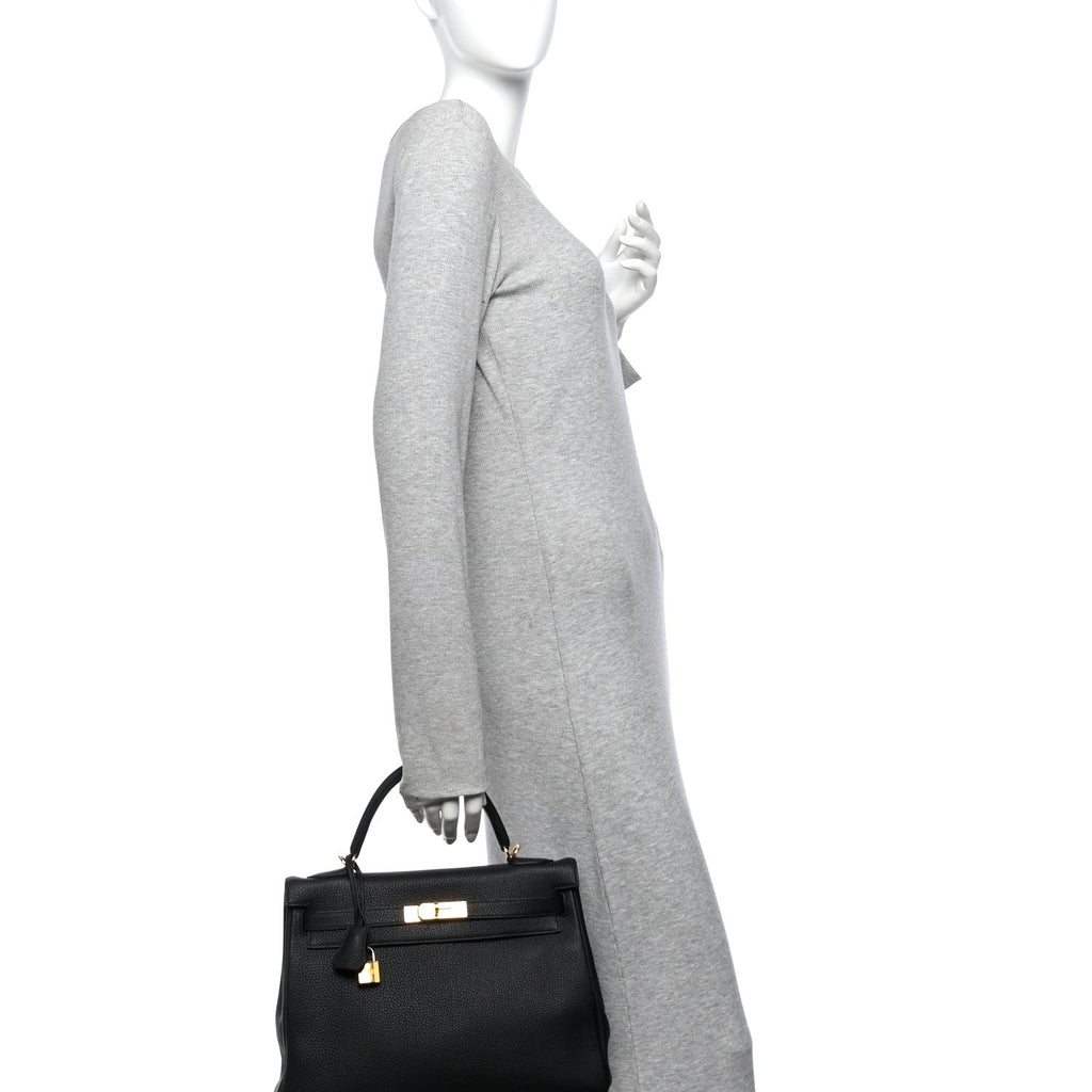 Togo Kelly Retourne 32 Black