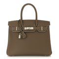 Epsom Birkin 30 Etoupe