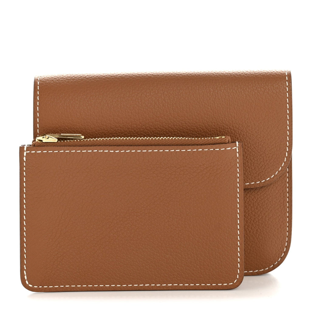 Evercolor Constance Slim Wallet Gold