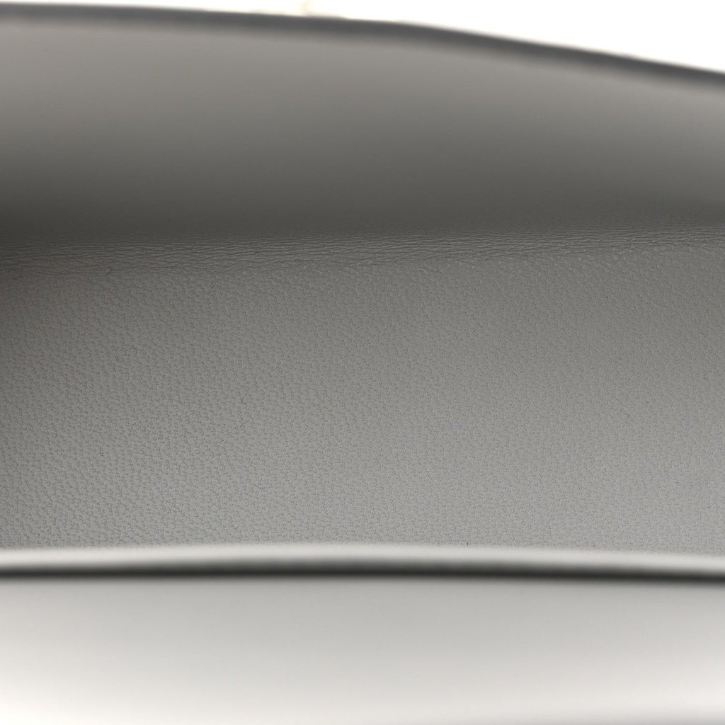 Metallic Chevre Chamkilight Mini Kelly Sellier 20 Argent