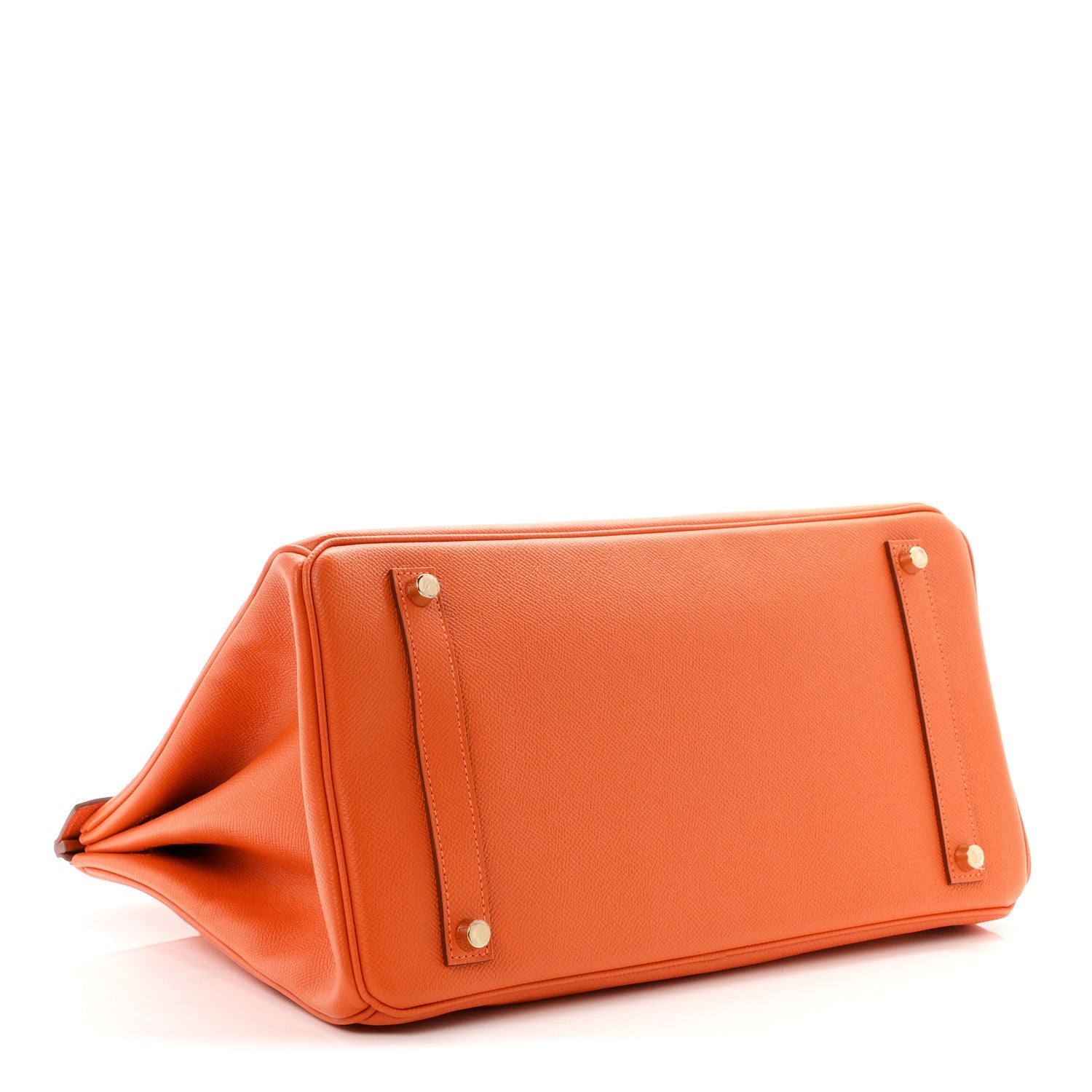 Epsom Birkin 35 Orange