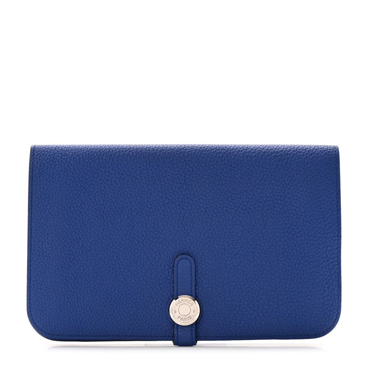 Togo Dogon Duo Wallet Bleu Electrique