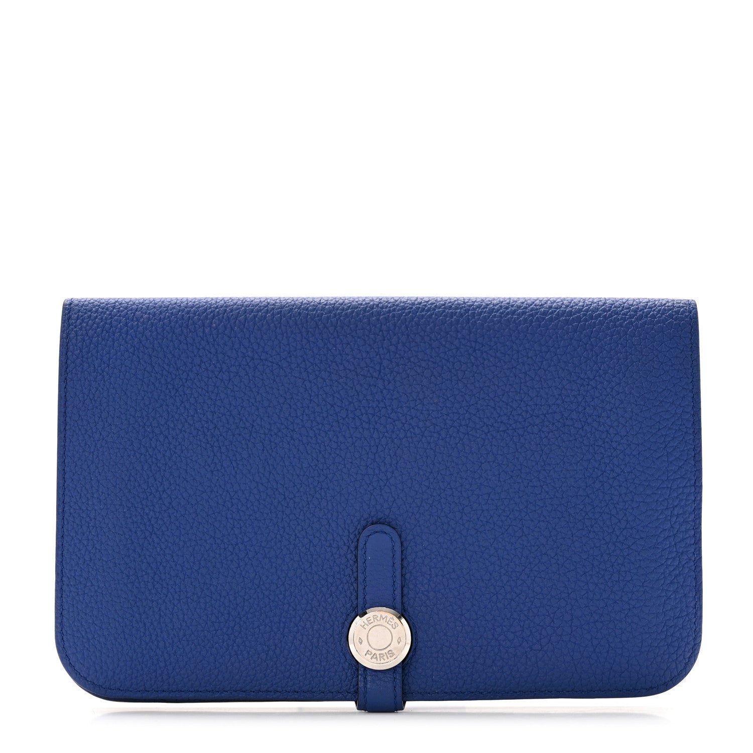 Togo Dogon Duo Wallet Bleu Electrique