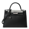 Berline Toile Swift Kelly Sellier 32 Black Ecru