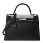 Berline Toile Swift Kelly Sellier 32 Black Ecru