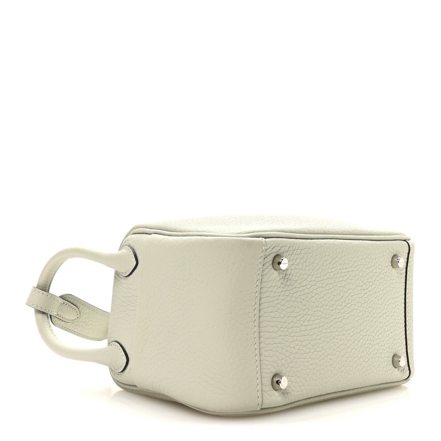 Taurillon Clemence Mini Lindy 20 Gris Neve