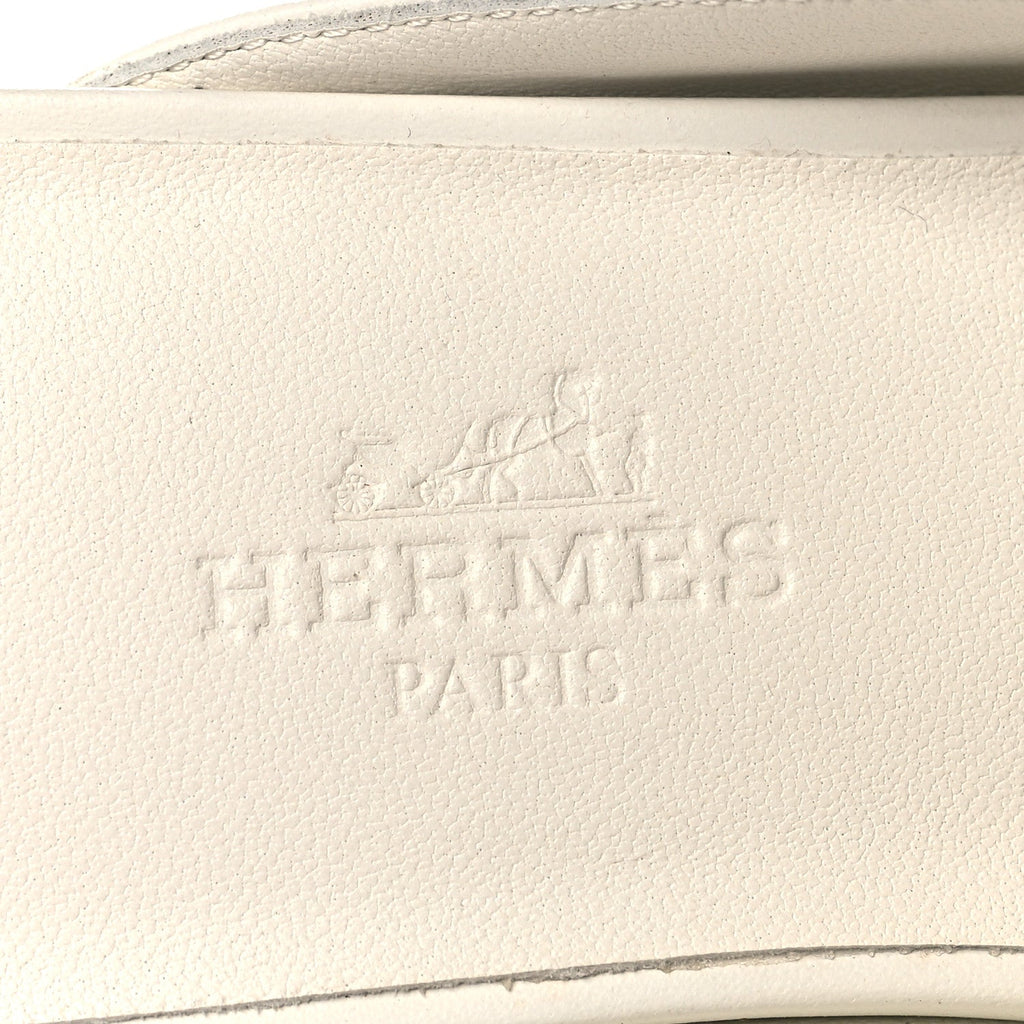 Calfskin Womens Groupie Mules 35 White