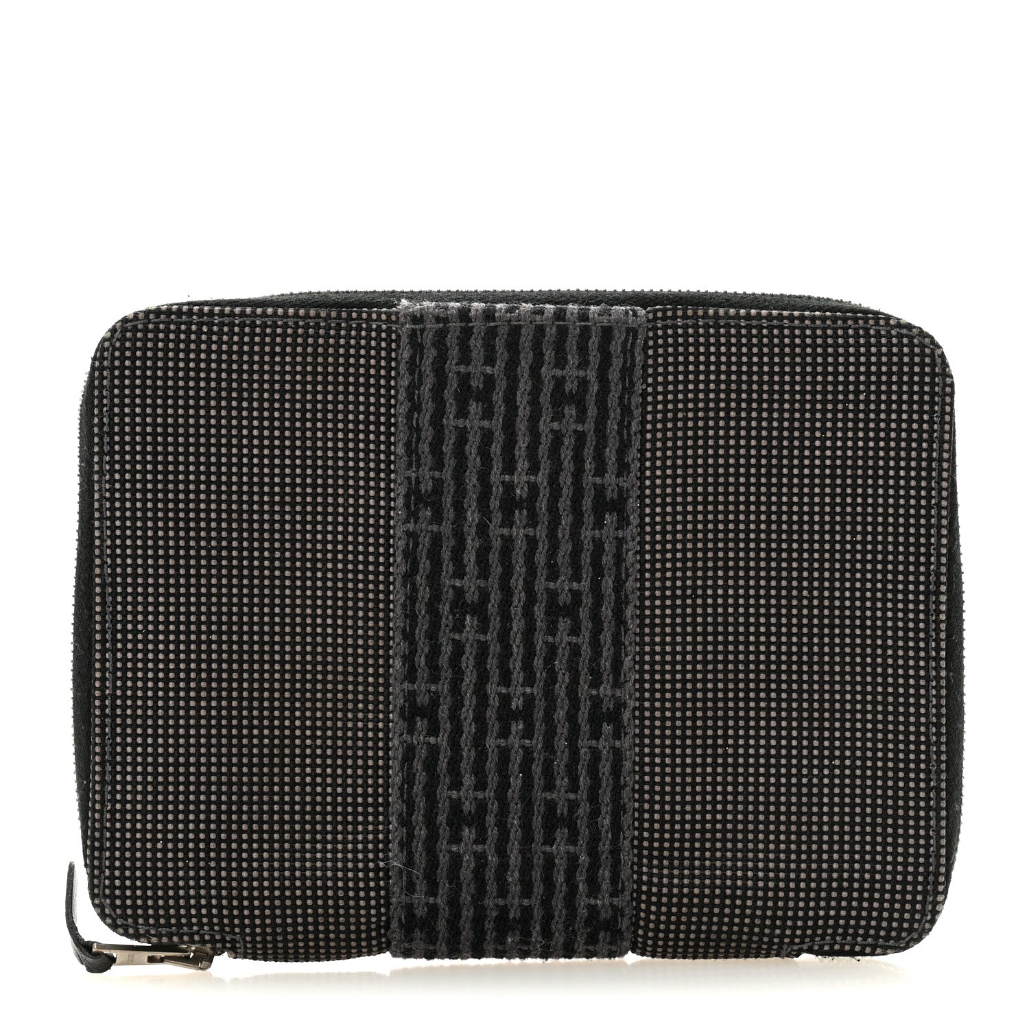Canvas Herline Zip Wallet Grey