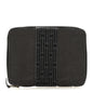 Canvas Herline Zip Wallet Grey