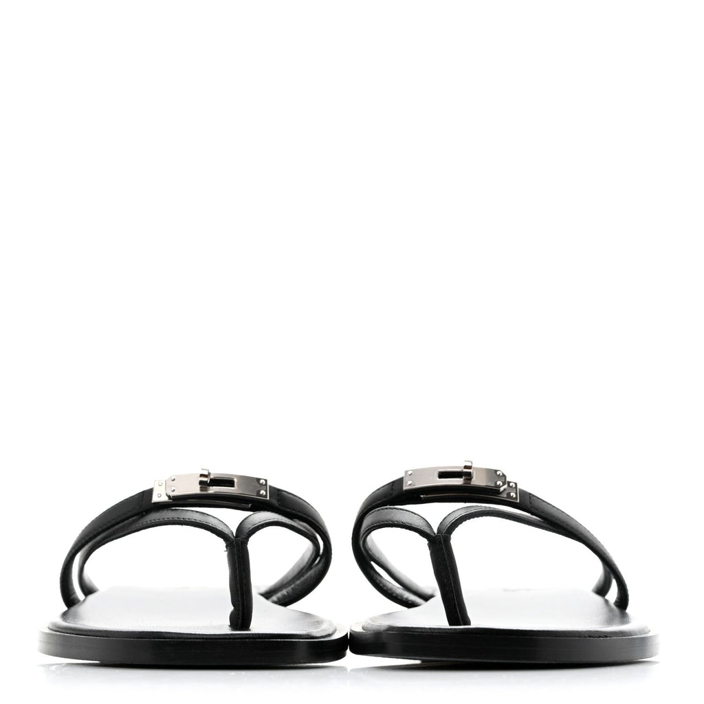 Calfskin Miss Sandals 35 Black