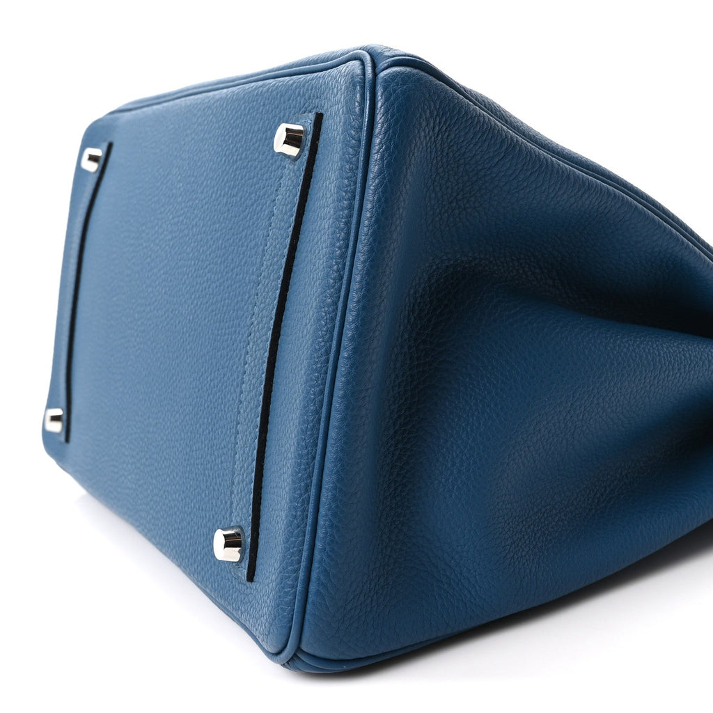 Togo Birkin 35 Bleu Izmir