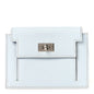 Chevre Mysore Kelly Pocket Compact Wallet Bleu Brume
