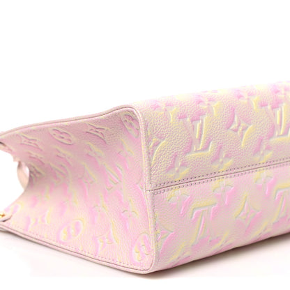 Empreinte Monogram Summer Stardust Onthego PM Pink