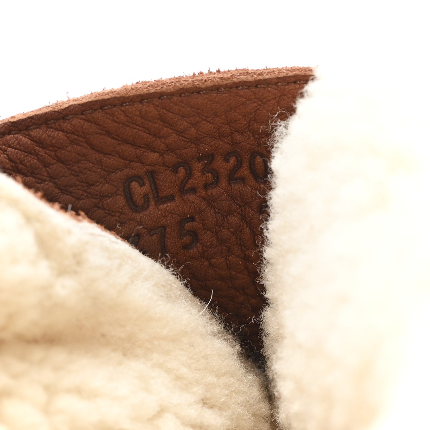 Suede Shearling Womens Hemisphere Ankle Boots 37.5 Brown