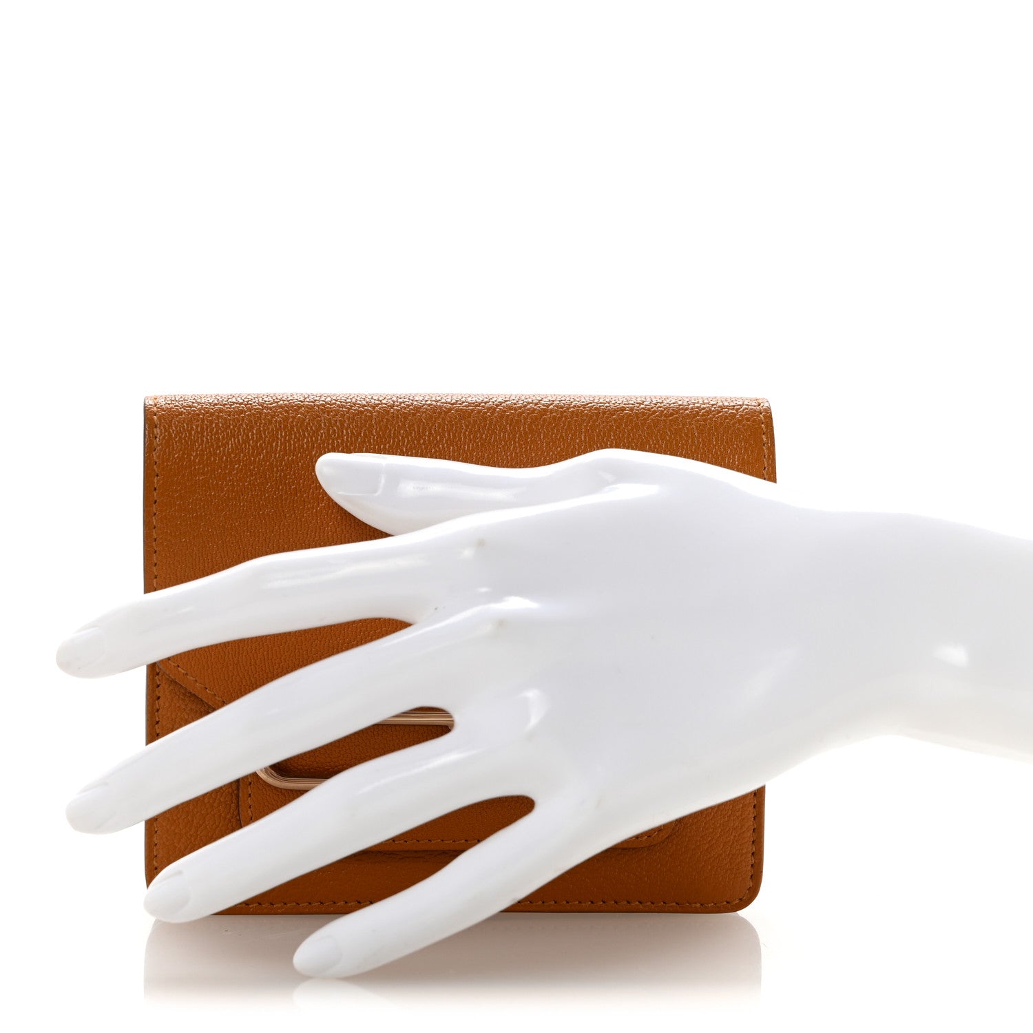Chevre Mysore Roulis Slim Wallet Caramel