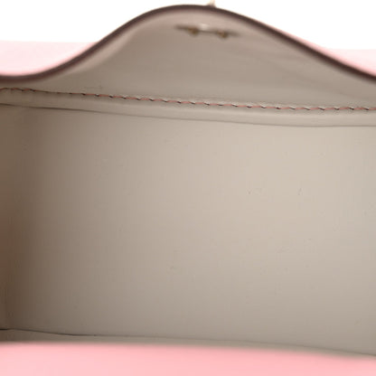 Taurillon Clemence Verso Mini Lindy 20 Rose Sakura Gris Perle