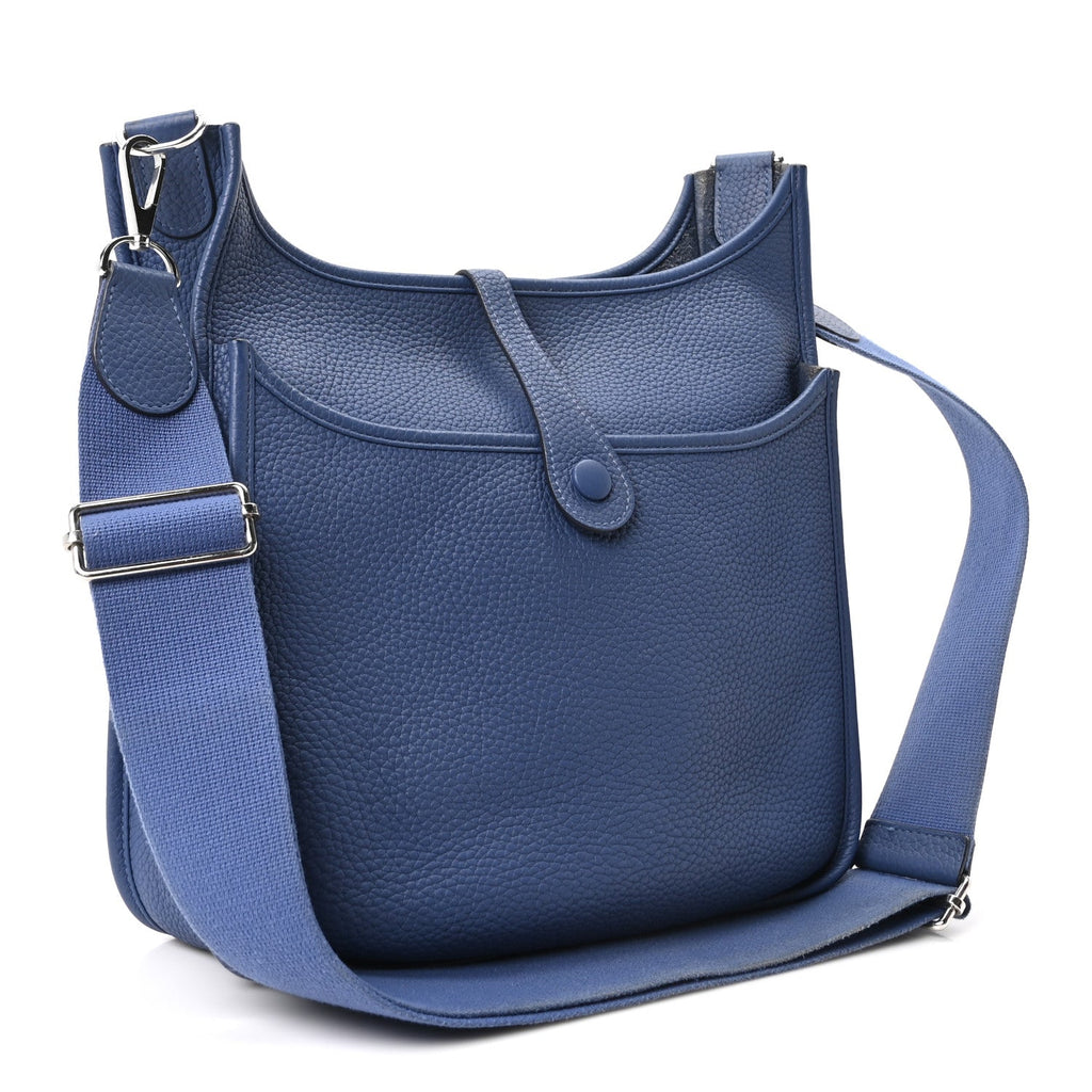 Taurillon Clemence Evelyne III PM Bleu Agate