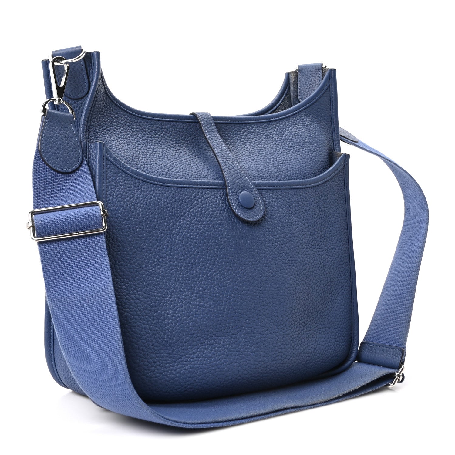 Taurillon Clemence Evelyne III PM Bleu Agate