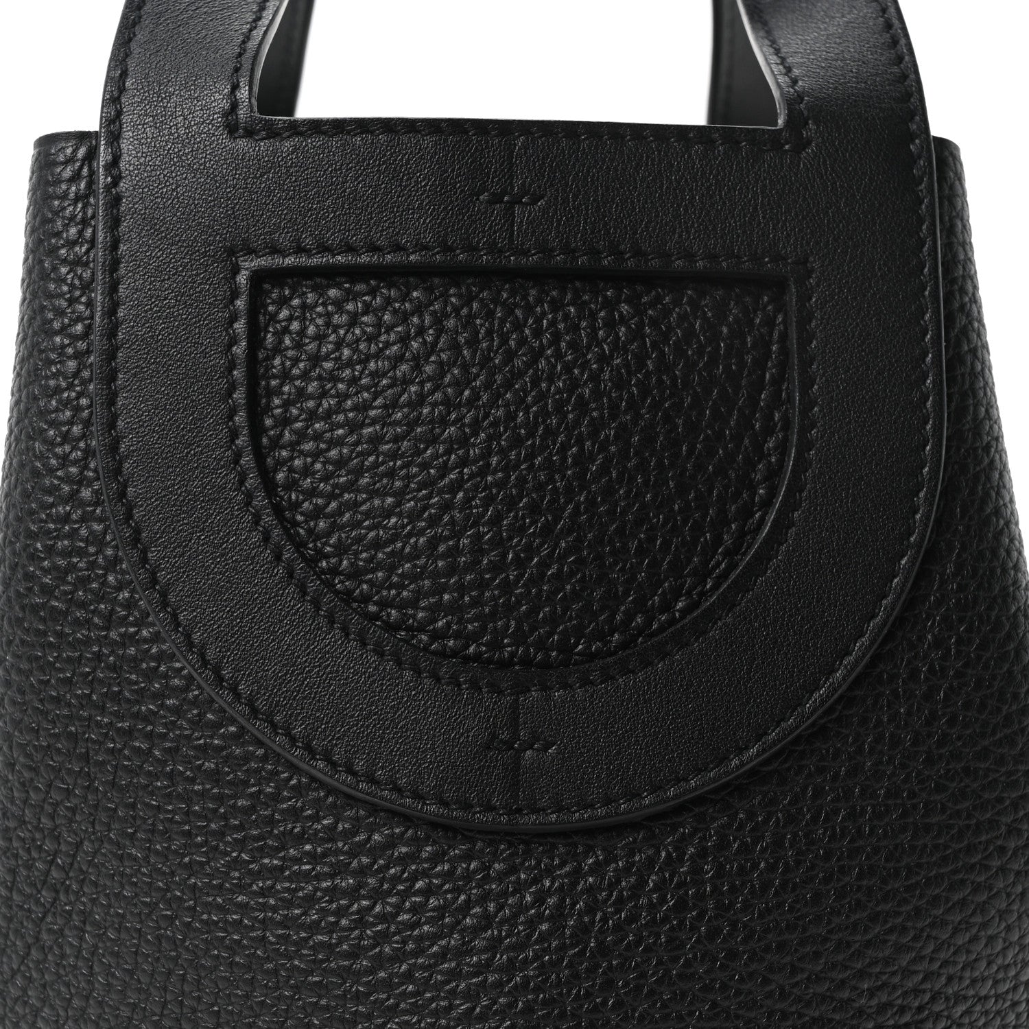 Taurillon Clemence Swift In-The-Loop 18 Bag Black
