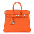 Togo Birkin 25 Orange Minium