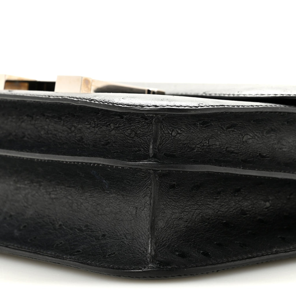 Ostrich Constance 24 Bleu Iris