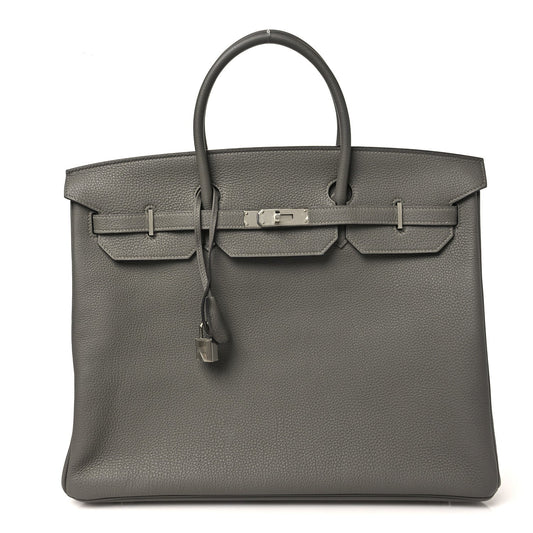 Togo Birkin 40 Gris Meyer