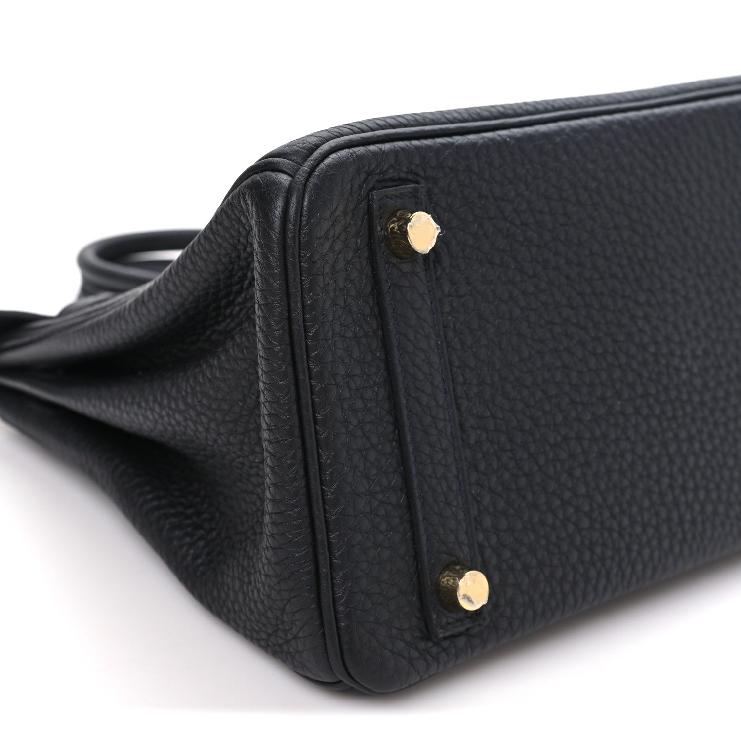 Togo Birkin 25 Black Black