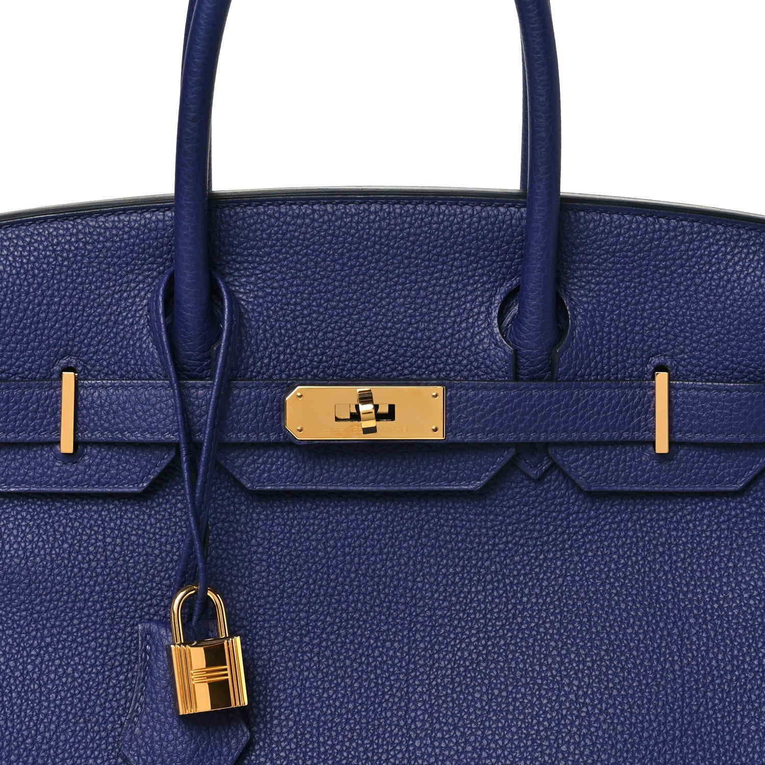 Togo Birkin 30 Bleu Encre