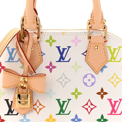 LV x TM Monogram Multicolor Alma BB White