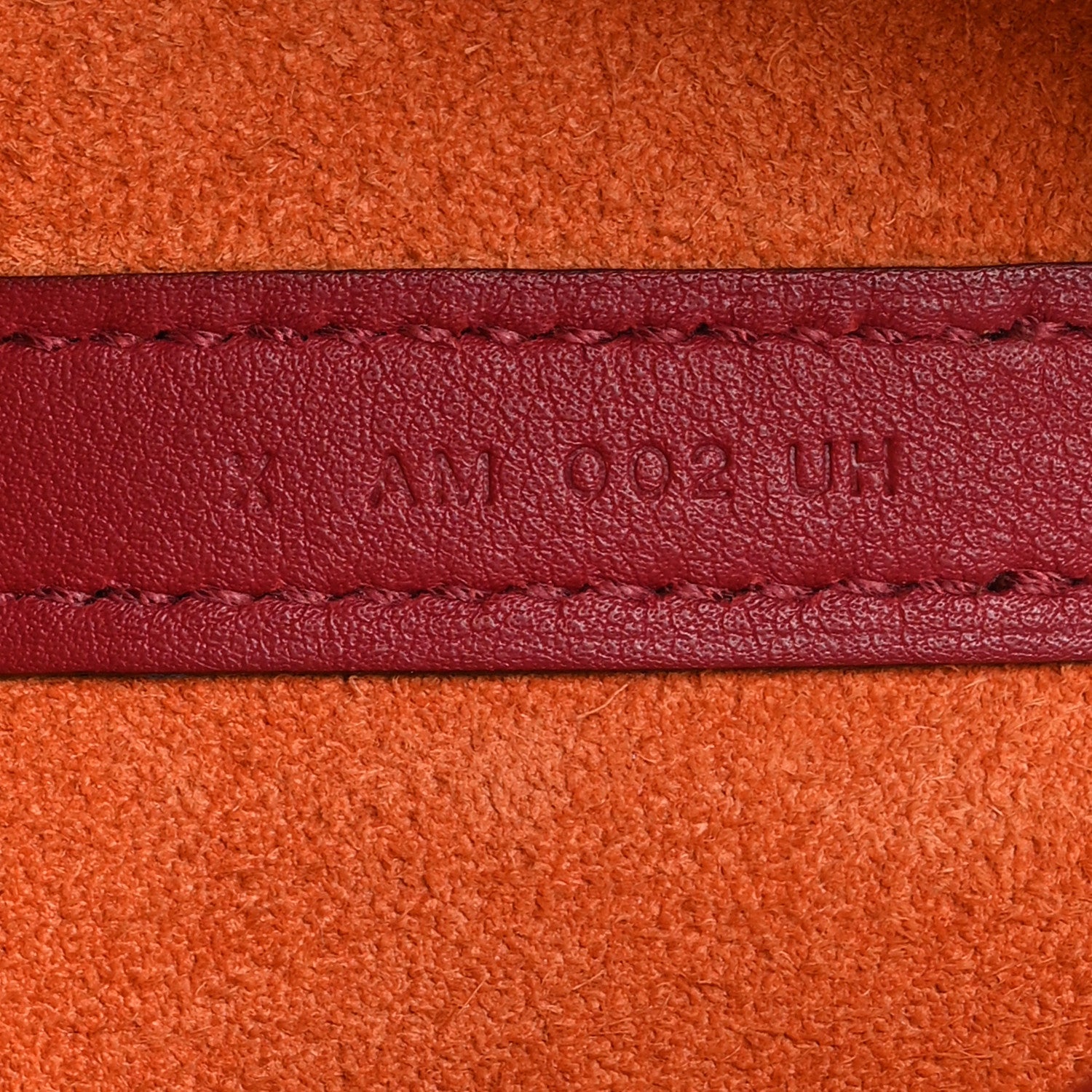 Taurillon Clemence Swift Eclat Picotin Lock 22 MM Orange Rouge Grenat