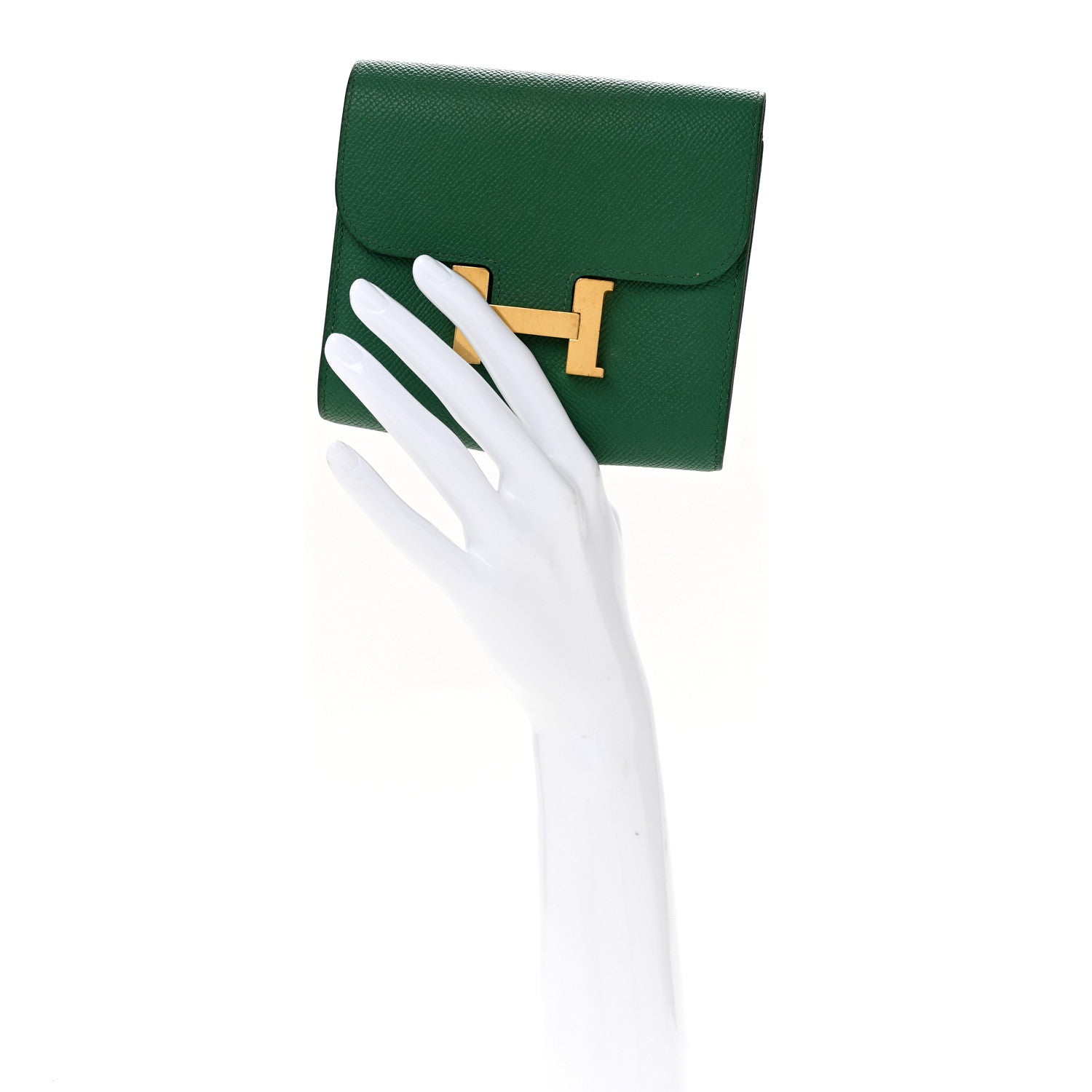 Epsom Constance Short Wallet Vert Vertigo
