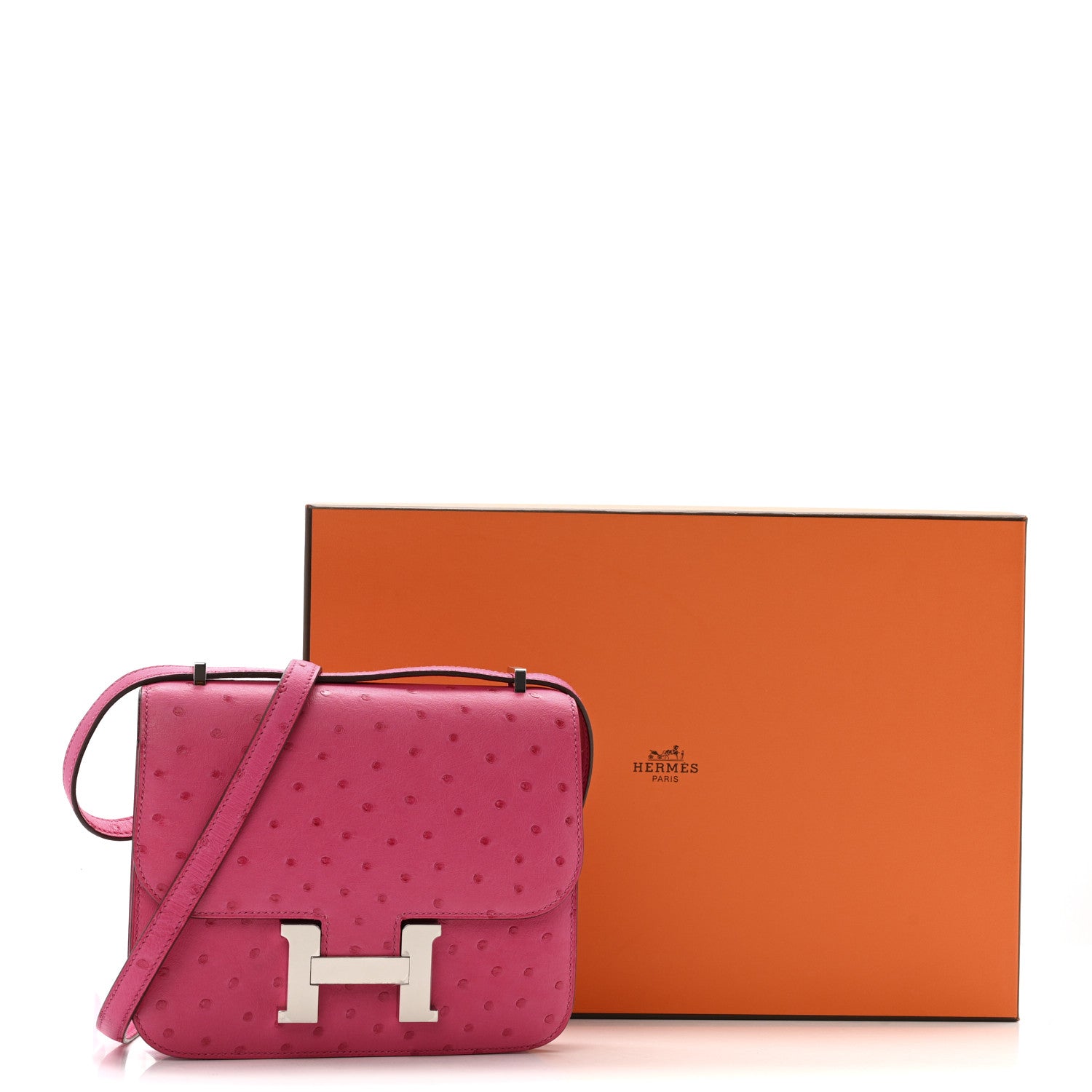 Ostrich Constance 18 Rose Tyrien