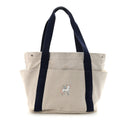 H Canvas Cabriole Nappy Bag Gris Perle