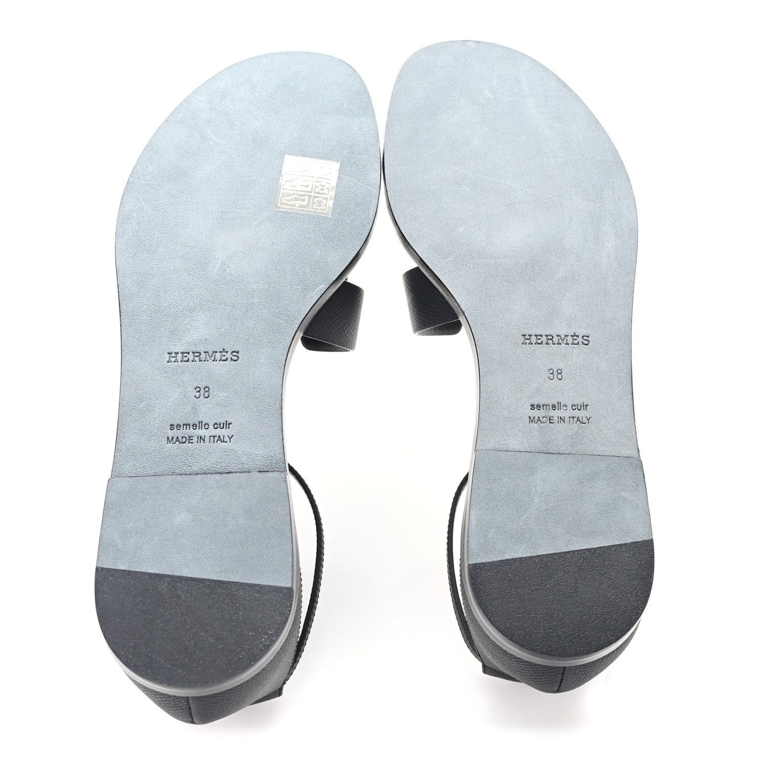 Epsom Santorini Sandals 38 Black