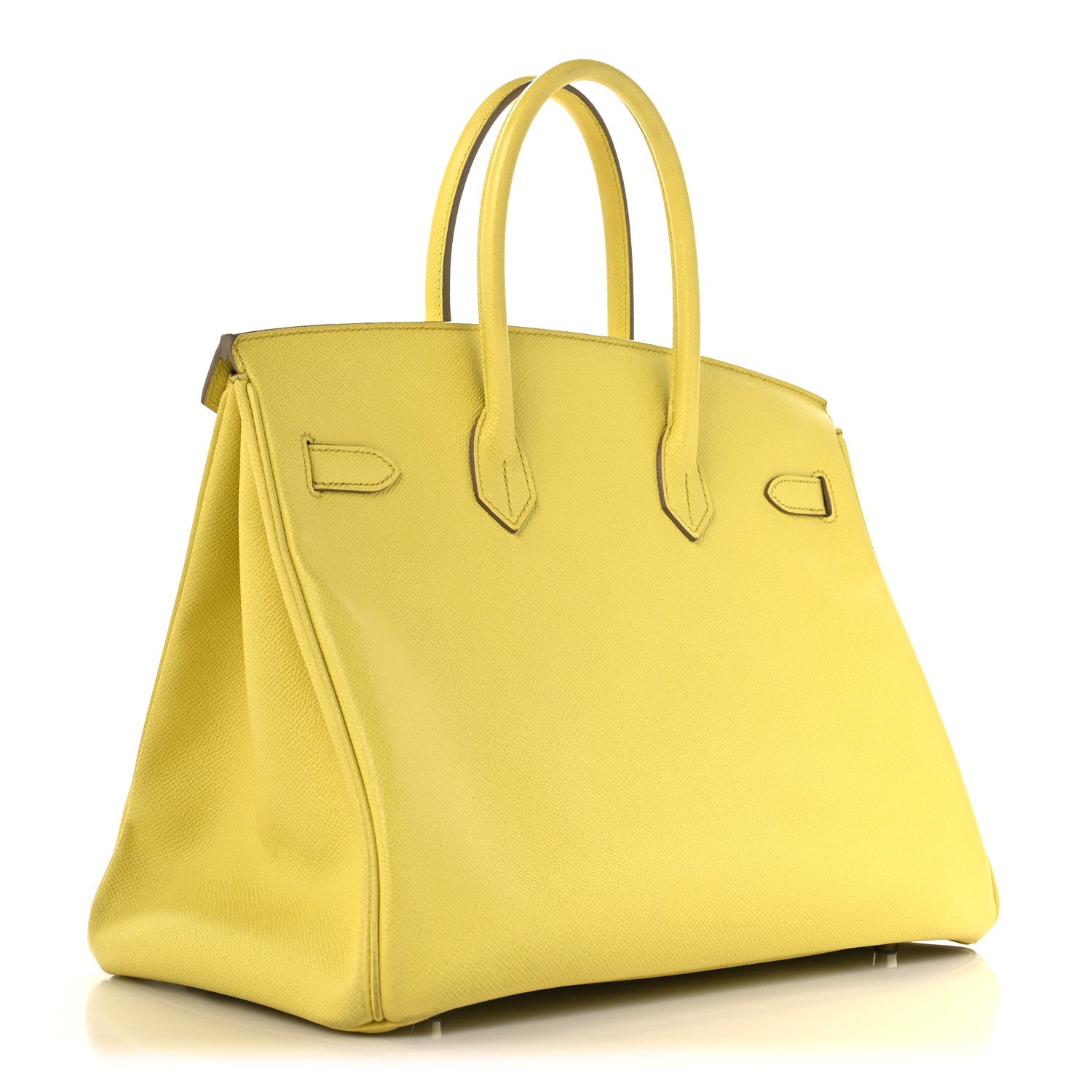 Epsom Birkin 35 Lime