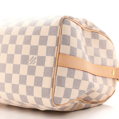 Damier Azur Speedy Bandouliere 25