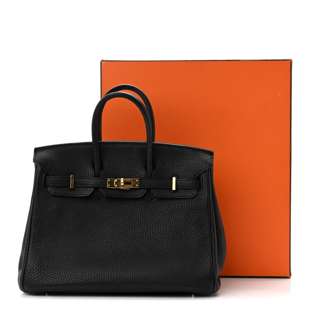 Togo Birkin 25 Black