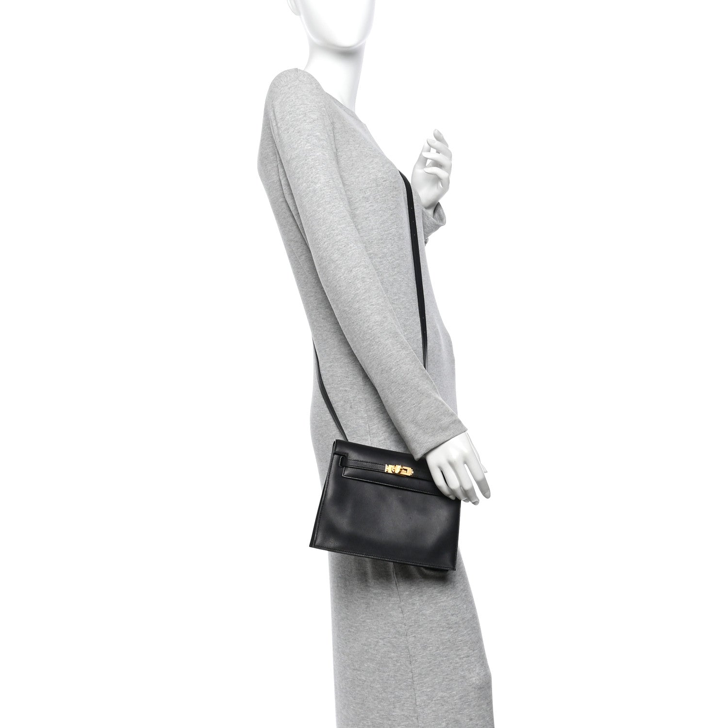 Veau Volupto Kelly Danse II Belt Bag Black