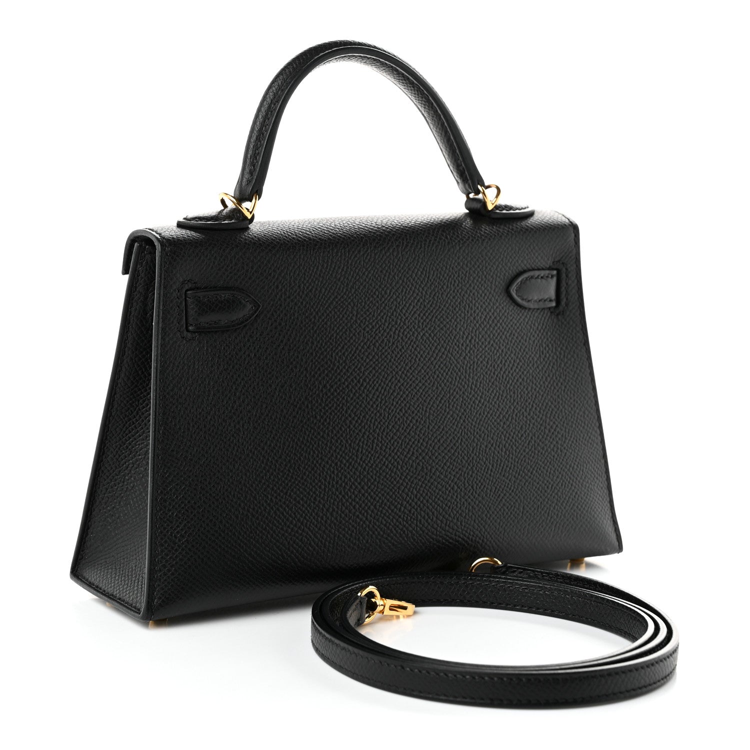 Epsom Mini Kelly Sellier 20 Black