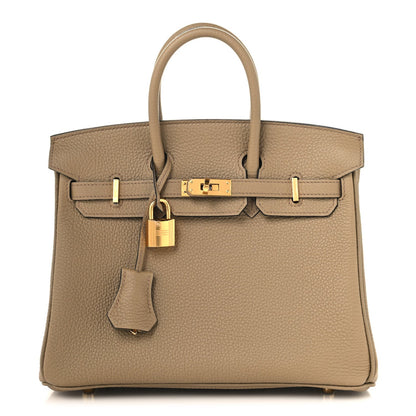 Togo Birkin 25 Beige Marfa