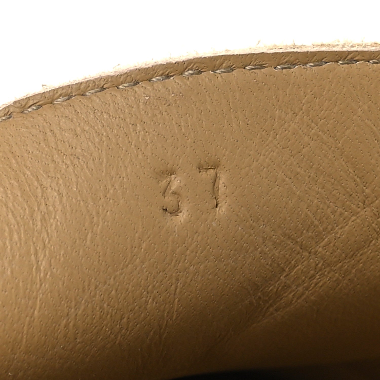 Suede Calfskin Womens Lazy Loafers 37 Beige Sable
