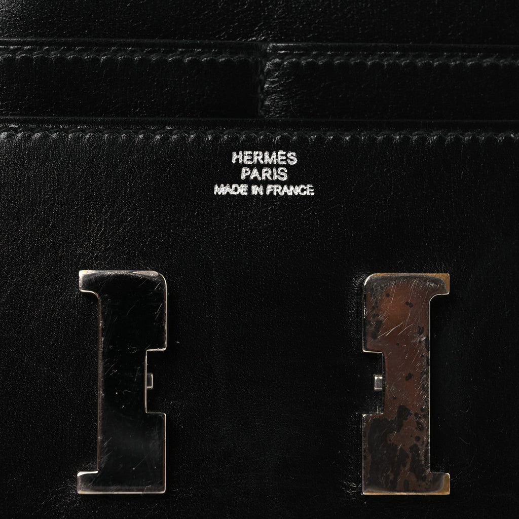 Box Constance Short Wallet Black