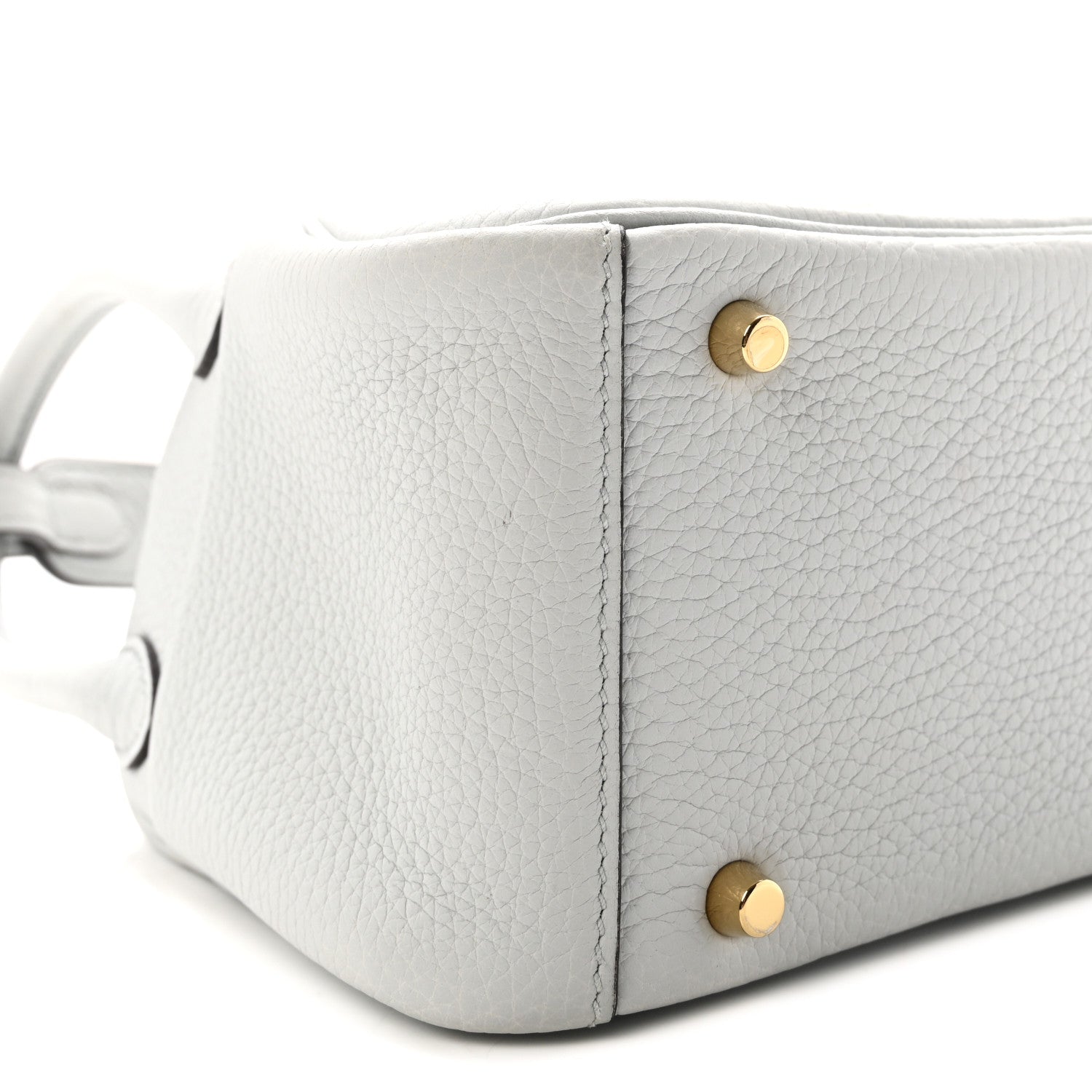 Taurillon Clemence Mini Lindy 20 Bleu Pale