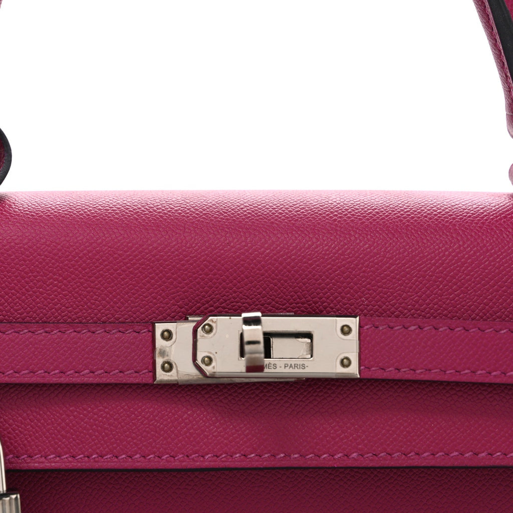 Epsom Verso Kelly Sellier 25 Rose Pourpre Sienne