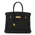 Togo Birkin 30 Black