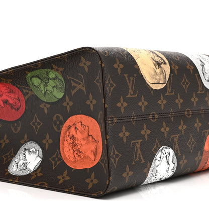 X FORNASETTI Monogram Cameo Onthego MM